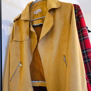 Yellow Philosophy Faux Leather Jacket